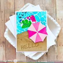 Load image into Gallery viewer, Stamps: Waffle Flower-Beach Days Greetings Stamp Set