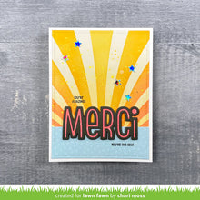 Load image into Gallery viewer, Dies: Lawn Fawn-Giant Outlined Merci