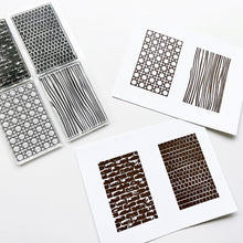 Load image into Gallery viewer, Stamps: Catherine Pooler Designs-Mod Textiles Stamp Set