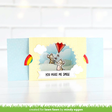 Load image into Gallery viewer, Dies: Lawn Fawn-Ta-Da! Diorama! Sunburst Window Add-On