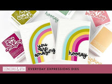 Load and play video in Gallery viewer, Dies: Concord &b 9th-Everyday Expressions