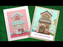 Load and play video in Gallery viewer, Dies: Lawn Fawn-Build-A-House Gingerbread Add-On
