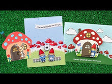 Load and play video in Gallery viewer, Dies: Lawn Fawn-Mushroom House