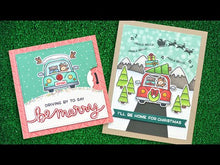Load and play video in Gallery viewer, Stamps: Lawn Fawn-Car Critters Christmas Add-On