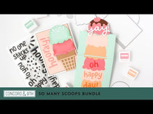 Load and play video in Gallery viewer, Dies: Concord & 9th-So Many Scoops Expandable Dies