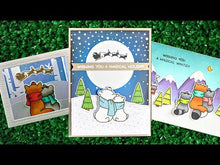 Load and play video in Gallery viewer, Stamps: Lawn Fawn- Winter Skies
