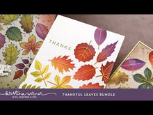 Load and play video in Gallery viewer, Stamps: Kristina Werner with C&9-Thankful Leaves