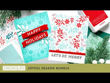Load and play video in Gallery viewer, TURNABOUT™  PRODUCTS: CONCORD & 9TH-JOYFUL SEASON TURNABOUT™ STAMP SET