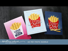 Load and play video in Gallery viewer, Dies: Kristina Werner with C&9- So Fry-tastic