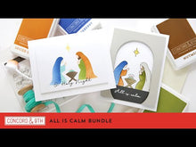 Load and play video in Gallery viewer, Stamps: Concord & 9th-All Is Calm Stamp Set