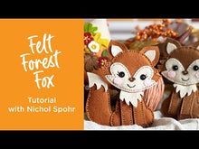 Load and play video in Gallery viewer, Dies: Spellbinders-FELT FOREST FOX ETCHED DIES FROM THE FELT STITCH & CREATE COLLECTION BY NICOLE SPOHR