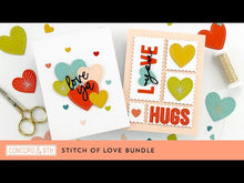 Load and play video in Gallery viewer, Dies: Concord & 9th-Stitch of Love Piercing Dies