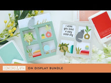 Load and play video in Gallery viewer, Dies: Concord & 9th-ON DISPLAY POP-UP DIES