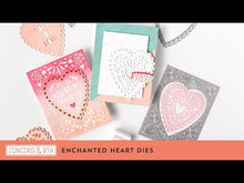 Load and play video in Gallery viewer, Dies: Concord & 9th- ENCHANTED HEART DIES