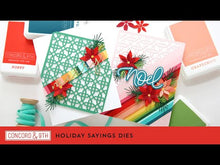 Load and play video in Gallery viewer, Dies: Concord & 9th-FESTIVE CORNER CUTS DIES