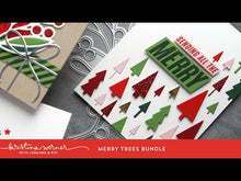 Load and play video in Gallery viewer, Stencils: Kristina Werner with Concord & 9th-MERRY TREES STENCIL PACK