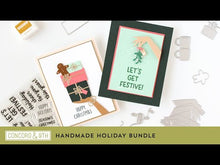 Load and play video in Gallery viewer, Dies: Concord & 9th-HANDMADE HOLIDAY DIES