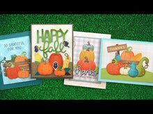 Load and play video in Gallery viewer, Dies: Lawn Fawn Stitched Gourds