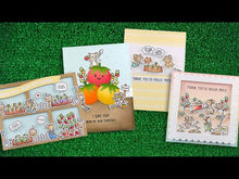 Load and play video in Gallery viewer, Stamps: Lawn Fawn-Veggie Happy Add-On