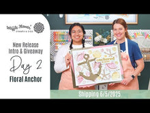 Load and play video in Gallery viewer, Stencils: Waffle Flower-Two-step Mixed Stripes Stencil