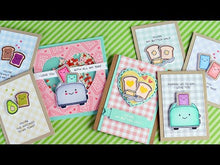 Load and play video in Gallery viewer, Stamps: Lawn Fawn-Let’s Toast