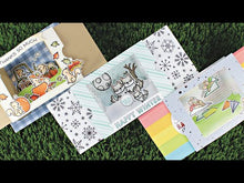 Load and play video in Gallery viewer, Dies: Lawn Fawn-Ta-Da! Diorama! Hillside Inserts