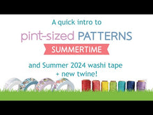 Load and play video in Gallery viewer, 6x6 Paper: Lawn Fawn-Pint-Sized Patterns Summertime Petite Paper Pack