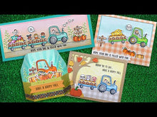 Load and play video in Gallery viewer, Stamps: Lawn Fawn-Hay There, Hayrides! Mice Add-On