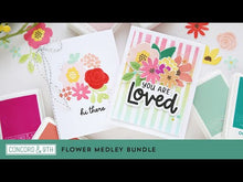 Load and play video in Gallery viewer, Stamps: Concord & 9th-Flower Medley Stamp Set