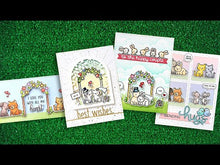 Load and play video in Gallery viewer, Dies: Lawn Fawn-best wishes line border