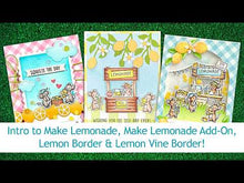 Load and play video in Gallery viewer, Stamps: Lawn Fawn-Make Lemonade