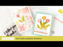 Load and play video in Gallery viewer, Stamps: Concord & 9th-Cottage Garden Stamp Set