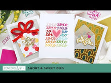 Load and play video in Gallery viewer, Dies: Concord & 9th-Short & Sweet Dies