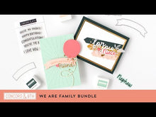 Load and play video in Gallery viewer, Stamps: Concord  & 9th-We Are Family