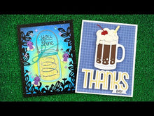 Load and play video in Gallery viewer, Dies: Lawn Fawn-Build-A-Drink Root Beer Add-On