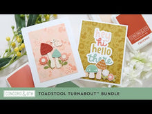 Load and play video in Gallery viewer, Turnabout™ Stamps: Concord & 9th-Toadstool Turnabout™ Stamp Set