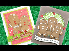 Load and play video in Gallery viewer, Dies: Lawn Fawn-Gingerbread Friends