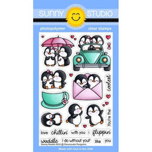 Load image into Gallery viewer, Stamps: Sunny Studio Stamps-Passionate Penguins