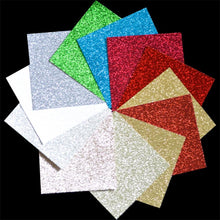 Load image into Gallery viewer, 6x6 Paper: Memory Box-Holiday Glitter Paper Pad 6"X6" 24/Pkg