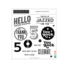 Load image into Gallery viewer, Stamps: Concord & 9th-GREATEST HITS STAMP SET