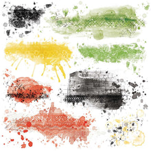 Load image into Gallery viewer, Embellishments: 49 & Market Vintage Artistry Countryside Color Wash Rub-On Transfer 12"X12" 1/Sheet