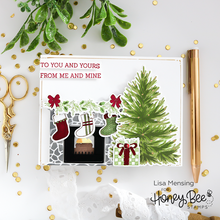 Load image into Gallery viewer, Dies: HoneyBee Stamps-Fireplace Scene Builder