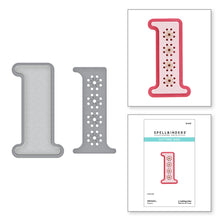 Load image into Gallery viewer, Dies: Stitched Etched Dies from the Stitched Alphabet Collection