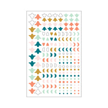 Load image into Gallery viewer, Embellishments: Concord & 9th-Whimsical Wings Enamel Shapes