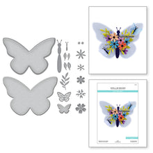Load image into Gallery viewer, Dies: Spellbinders-Butterfly Card Creator Etched Dies