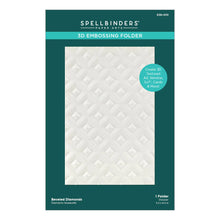 Load image into Gallery viewer, Embossing Folders: Spellbinders BEVELED DIAMONDS 3D EMBOSSING FOLDER