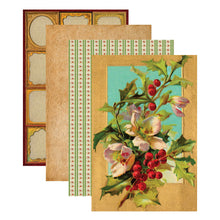Load image into Gallery viewer, Specialty Paper: CHRISTMAS VELVET 6 X 9-INCH PAPER PAD FROM THE CHRISTMAS FLEA MARKET FINDS COLLECTION BY CATHE HOLDEN