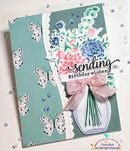 Load image into Gallery viewer, Stamps: Floral Vase stamp set