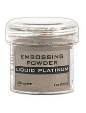 Load image into Gallery viewer, Embossing Powder: Ranger-Liquid Platinum
