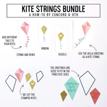 Load image into Gallery viewer, Stamps: Concord & 9th-Kite Strings Stamp Set